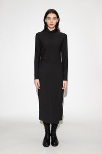 Aurora Dress - Black Crinkle S Aurora Dress - Black Crinkle S