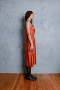 Dew Dress - Burnt Ochre