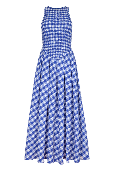 Annah Dress - Ios Check – Untitled in Motion