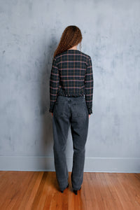 Amelia Top - Viv Plaid